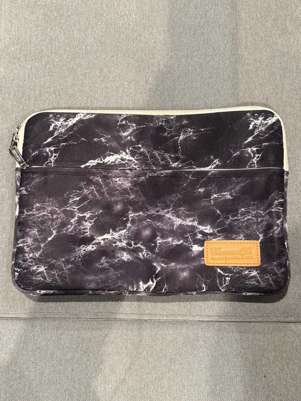 Black Marble 13-13.3 inch Laptop Case